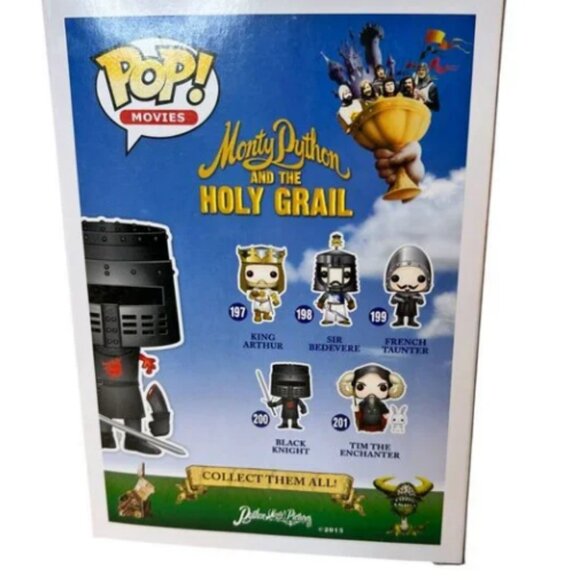 Monty Python and the Holy Grail Black Knight [Flesh Wound] Funko POP! Exclusive - Picture 5 of 10